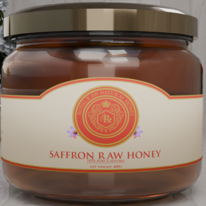 Saffron Raw Honey